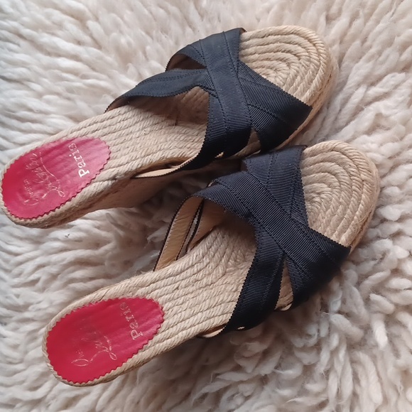 Louboutin  wedges